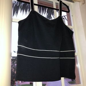 Ann Taylor peplum sleeveless top